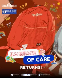 Chris Corzo Injury Attorneys promotes its 3rd Annual Corzo Cares Backpack and Ice Cream Giveaway in Gonzales, Louisiana, offering free backpacks, t-shirts, and treats for kids.