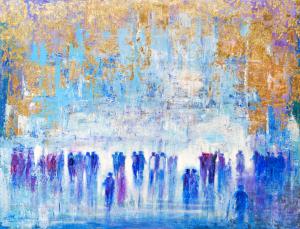 Abstract Jerusalem Painting