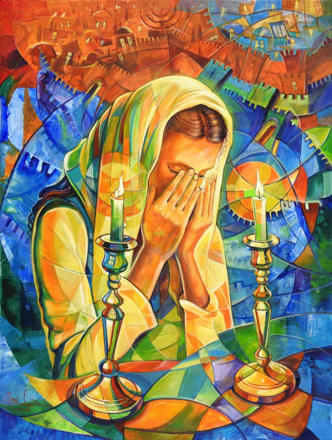 abstract Jewish art