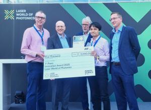 Pi Imaging wins the Innovation Award 2025 at Laser World of Photonics