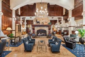 lobby of hotel