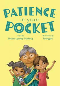 Book cover for the children's book 'Patience in Your Pocket'