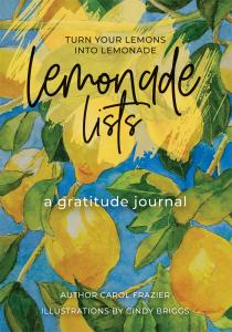 Book cover for the journal 'Lemonade Lists'