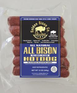 All Natural Bison Hot Dog