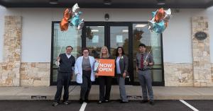 Stanton Optical Dothan Staff Celebrating Grand Opening Ceremony