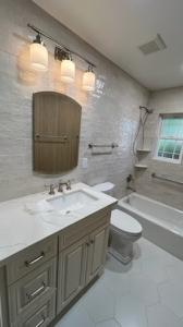 Bathroom Vanity Installation Done by Future Generation Construction