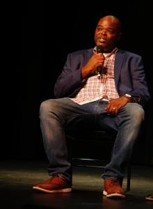 Jacquil Constant—filmmaker, cinema professor, and founder of the Haiti International Film Festival, consistently brings the world of Haitian creatives to the forefront of the independent film industry.