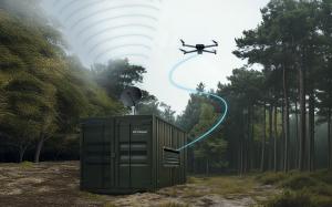 FiberTron Hive-200 for remote drone deployment and management