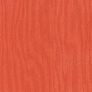 Bright and bold Bazzill Orange 12x12 Cardstock, ideal for paper crafts, scrapbooking, and DIY projects needing a vibrant pop of color.