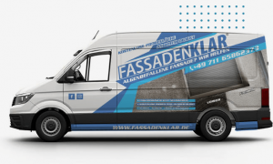 Fassadenklar von