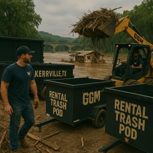 roll off dumpster and dumpster trailers in kerrville texas