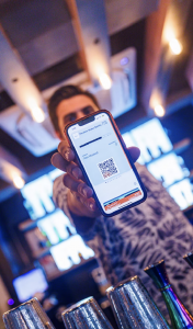 No app required for customers - all done in Apple or Google Pass