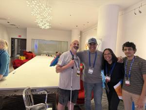 Cory MacDonald, CRF Engagement Director with CRF Family Members