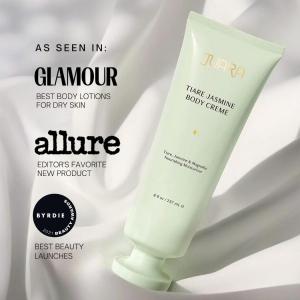 The Tiare Jasmine Body Creme from JUARA is a best-selling, award-winning moisturizer that nourishes and softens the skin.