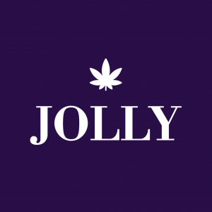 LOGO FOR JOLLY CANNABIS THE BEST SELLING THC AND CBD BRAND FOR GUMMIES
