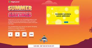 GoHighLevel Summer Discount