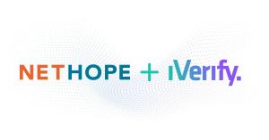 NetHope and iVerify logos