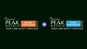 WebPurify, an IntouchCX Company, Named a Major Contender and Star Performer in Everest Group’s 2025 Trust and Safety PEAK Matrix®