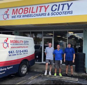 Photo of Mobility City of Sarasota FL storefront at 3234 Clark Rd, Sarasota, FL 34231, 941-210-6283