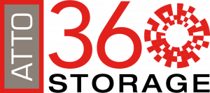 ATTO360 Storage logo. ATTO360 Storage Software is your all-in-one solution for maximizing storage performance, simplifying configuration, and ensuring rock-solid reliability.