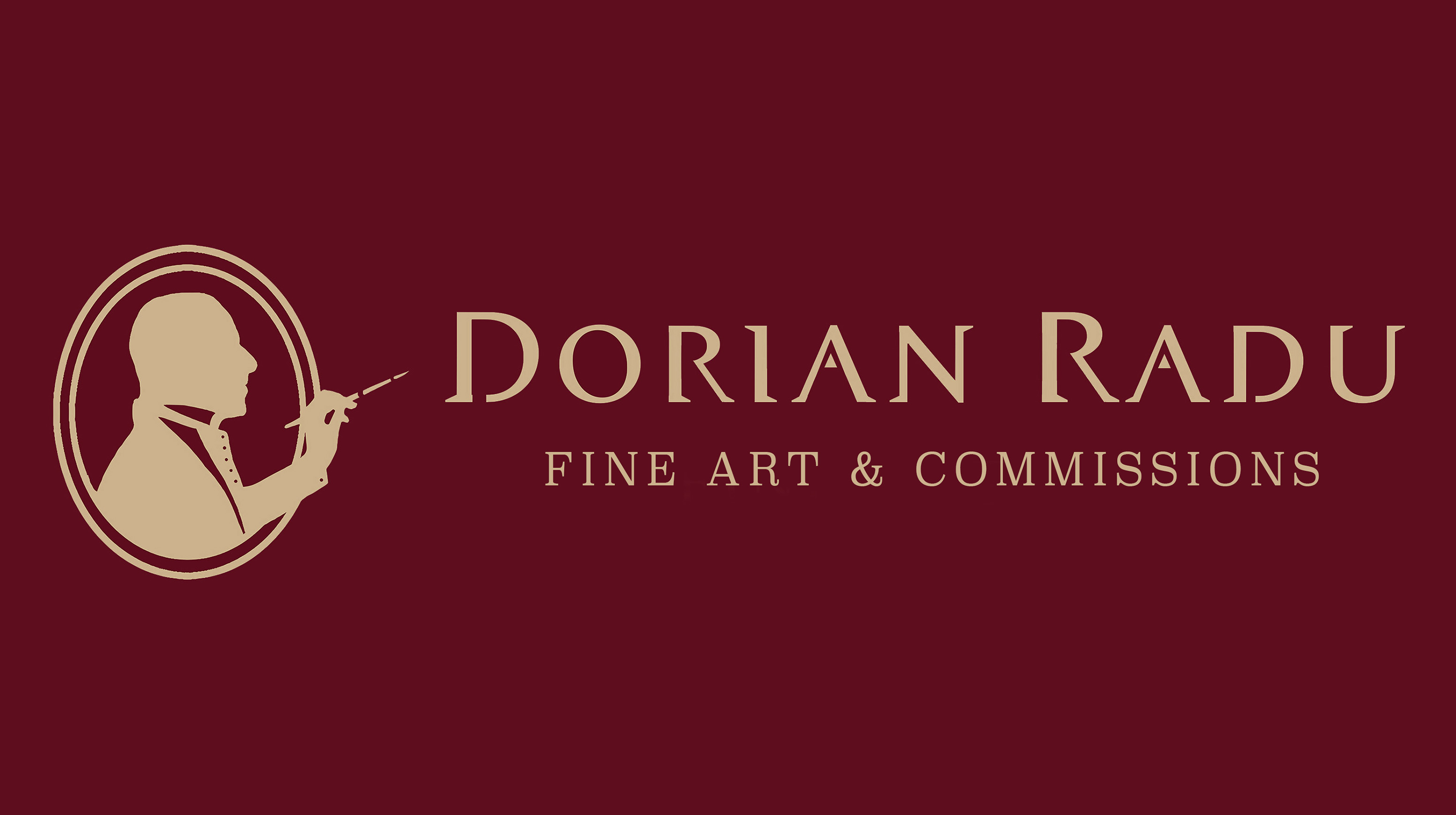 Logo- Dorian Radu Fine Art & Commissions