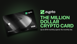 The Million Dollar Crypto Card - Zypto Premium VISA Crypto Card