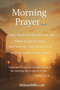 Good Morning Prayer