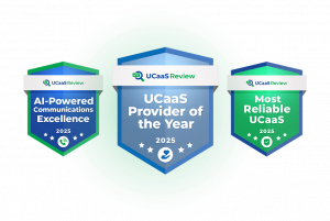 UCaaSReview Award Badges 2025