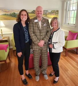 Lizzie Allison, Chief Information Office, EdVisorly, Dr. Christopher Smith, Vice President of Enrollment Management, Sweet Briar College, and Amy Miranda, Director of University Partnerships, EdVisorly
