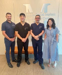 Dr. Michel Matouk and Dr. Carlo Guevara with Flagship Specialty Partners