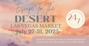 24/7 Creative Agency, is heading out west to Unlock Inspiration & Breathe New Life into attendees at Las Vegas Market.