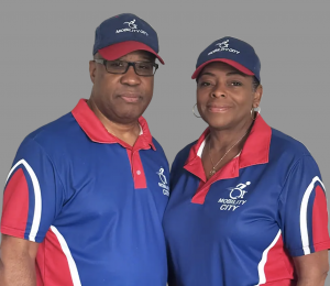 Photo of Mobility City Owners Chris and Tonya Magee MC South MD Owners  - showroom is located at 177 Saint Patrick Drive Suite 102 Waldorf, MD 20603 (240) 913-8085