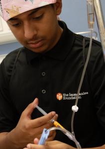 high school student training for healthcare career