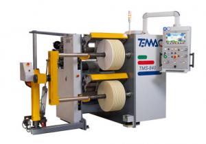 Slitter rewinder for narrow rolls