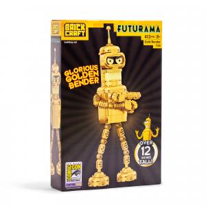 Brickcraft Futurama Glorious Golden Bender SDCC 2025 Limited