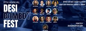 Desi Comedy Fest 2025 Banner