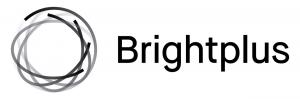 Logo of Brightplus, a Finnish green-tech company.