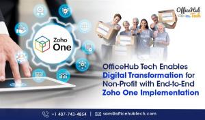 OfficeHub Tech Enables Digital Transformation for Non-Profit with End-to-End Zoho One Implementation