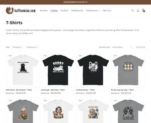 KaffeeMiau Shop Screenshot
