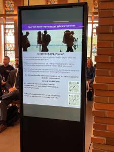 DVS Digital Kiosk at the WNY Welcome Center.