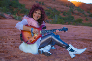 Valerie Romanoff creates music of many kinds: new age, jazz, rock, blues and her favorite: funky world groove.