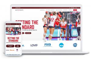 A preview of Sports Imports new website featuring a desktop mockup and a mobile mockup.