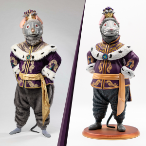 Signature Mouse King items like mini figures and knit sweaters, part of Ballet West’s festive Nutcracker collection. Available at NutcrackerStore.com