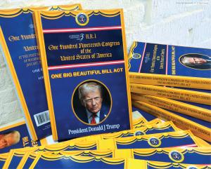 The One Big Beautiful Bill Act Commemorative Book  President Trump has signed the One Big Beautiful Bill into Law. Authenticated U.S. Government Information GPO