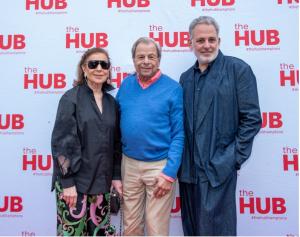  Marion Waxman, Dr. Samuel Waxman, Kobi Halperin (Image Credits: Lisa Tamburini)