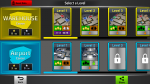 Freight Sorting Challenge level select
