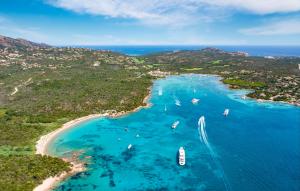 Cala di Volpe Mooring Buoys Aerial