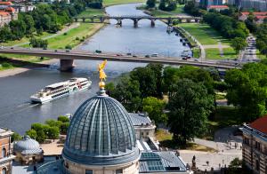 Elbe River in Dresden