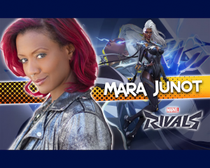 Mara Junot, voice of Storm in the massively popular video game, "Marvel Rivals" is attending Connecticon in Hartford, CT from July 17 to July 20!
