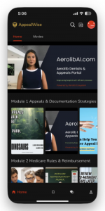 Aerolib AppealWise: Access structured learning paths with video content and documentation